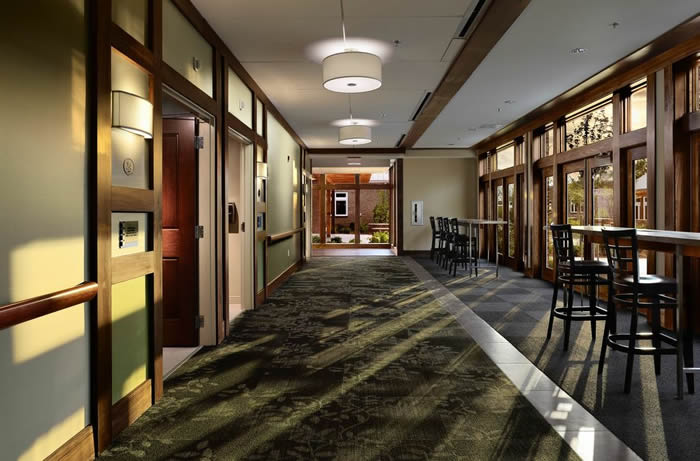 Hospice Residence Corridor
