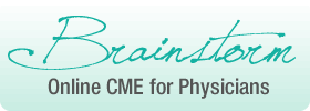 Brainstorm - Online CME for Physicians
