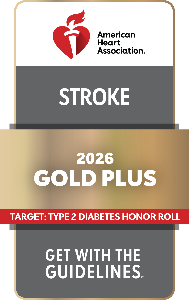 University American Heart Association Gold Plus Stroke Award