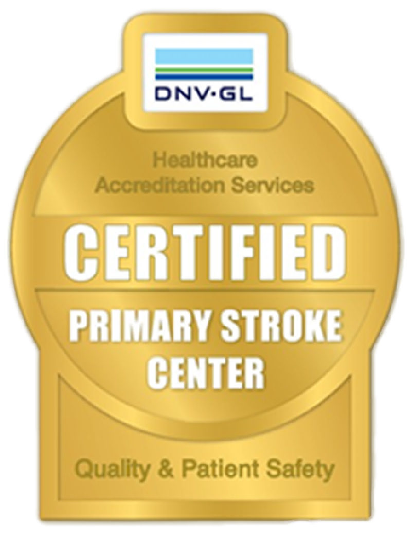 certified primary stroke center award badge