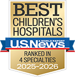 U.S. News and World Report Best Children's Hospital 2025-2026